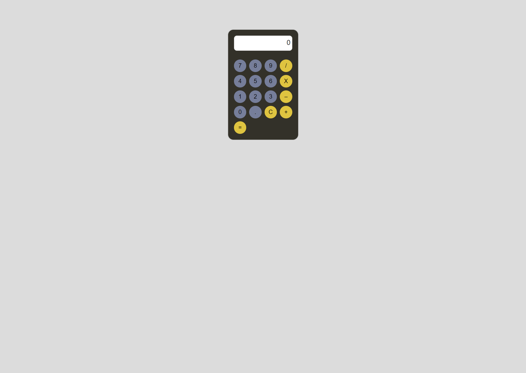 Calculator app